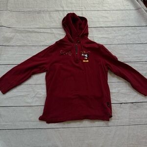 Disney Mickey Unlimited Pullover Sweatshirt Hoodie Women’s Sz XL Mickey Mouse
